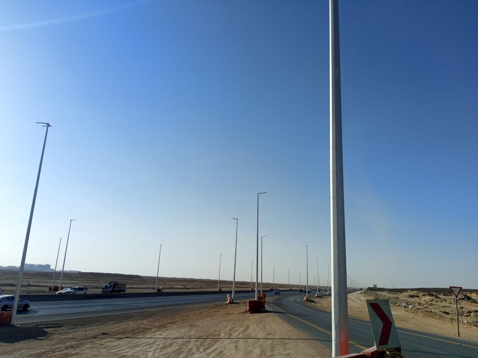Water distribution upgrade works in Riyadh